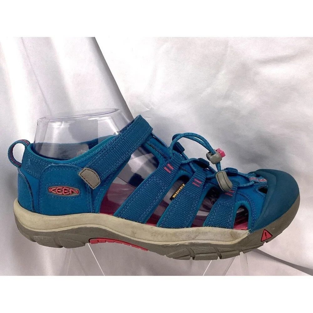 KEEN Sandals Men's Size 6 Teal Washable Outdoor Hiking Shoes Newport H2